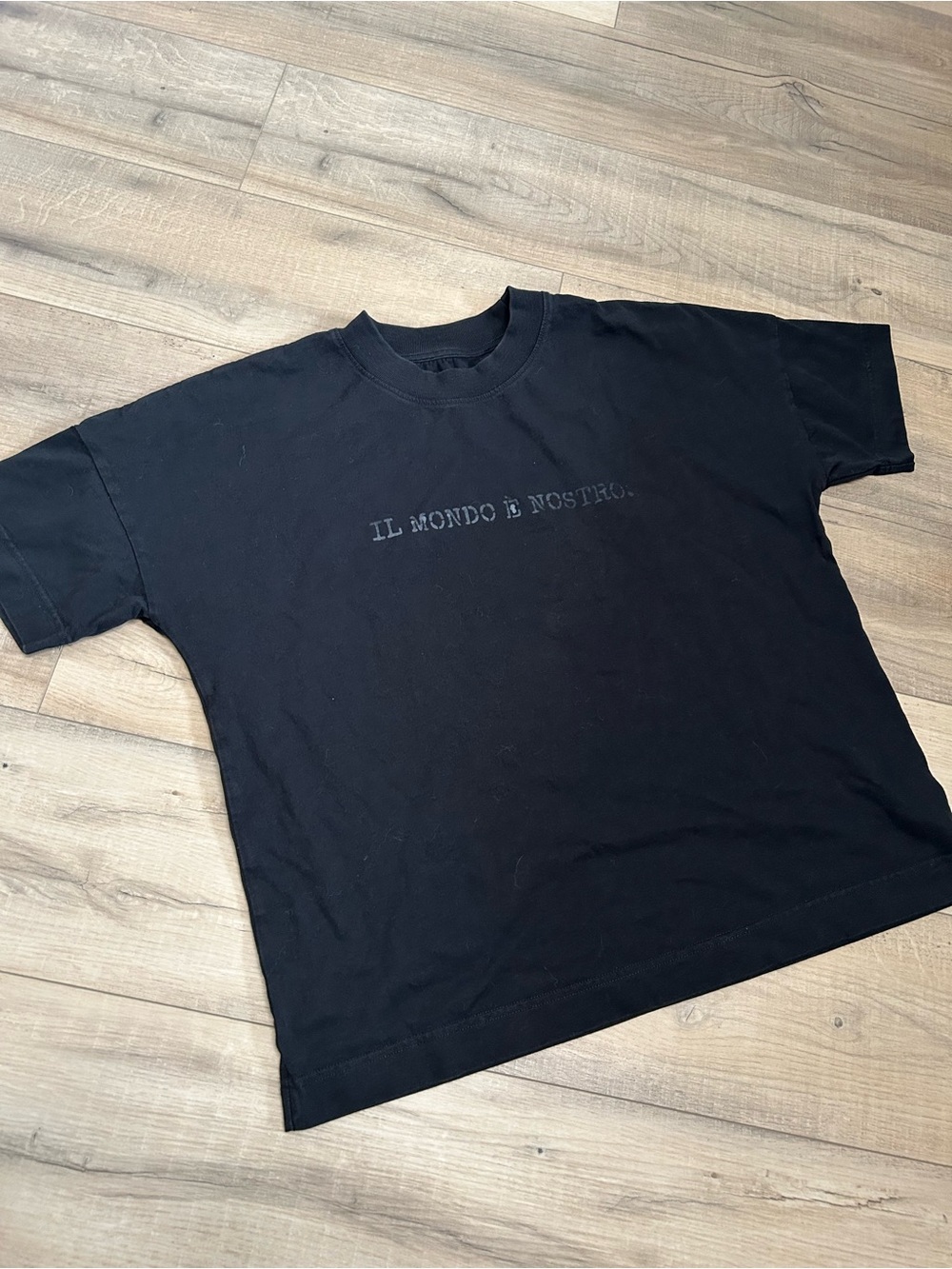 Vintage Wash x Y2K– IL MONDO È NOSTRO “The World Is Ours” T-Shirt